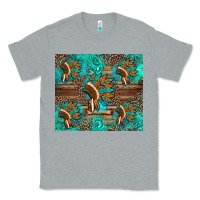 Heather Grey indian headdress Classic Tee - Artiststas