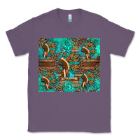 Lavender indian headdress Classic Tee - Artiststas