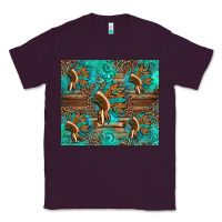Plum indian headdress Classic Tee - Artiststas