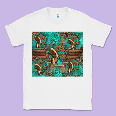 Indian Headdress Classic Tee Designed By Artiststas