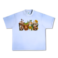 Grape Ice longhaired cow coffee Urban Heavy Tee - Jasminsmagicworld