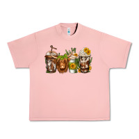 Salmon longhaired cow coffee Urban Heavy Tee - Jasminsmagicworld