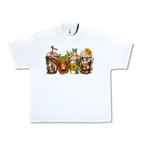 White longhaired cow coffee Urban Heavy Tee - Jasminsmagicworld