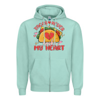 Seafoam tacos never broke my heart Zipper Hoodie - MaliasSmallBusiness