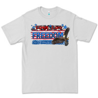 Dove Grey long live freedom Premium Tee - Zillion Design Studio
