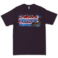 Plum long live freedom Premium Tee - Zillion Design Studio