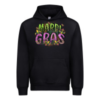 Black mardi gras Urban Hoodie - CowGirlArtShop