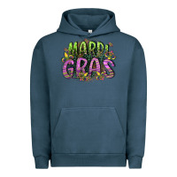 Pigment Midnight Navy mardi gras Urban Hoodie - CowGirlArtShop