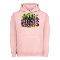 Pigment Salmon mardi gras Urban Hoodie - CowGirlArtShop