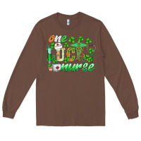 Chestnut st.patricks one lucky nurse Long Sleeve Tee - BarkalooDesign