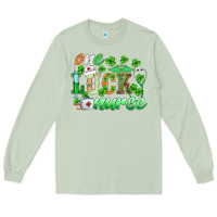 Matcha st.patricks one lucky nurse Long Sleeve Tee - BarkalooDesign