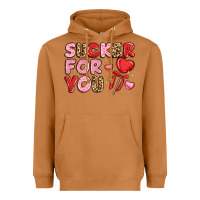 Meerkat lovethemed typography with heart lollipop Heavyweight Hoodie - LillyAllenDesigns