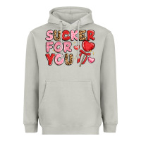 Moon Dust lovethemed typography with heart lollipop Heavyweight Hoodie - LillyAllenDesigns