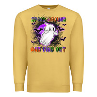 Antique Gold spook around and find out Premium Sweatshirt - LillyAllenDesigns