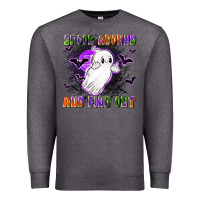 Charcoal Heather spook around and find out Premium Sweatshirt - LillyAllenDesigns