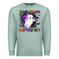 Seafoam spook around and find out Premium Sweatshirt - LillyAllenDesigns