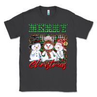 Smoke merry christmas snowman Classic Tee - AdoDesignShop