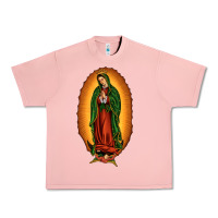Salmon our lady of Guadalupe Urban Heavy Tee - JahusDesignShop