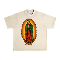Sandshell our lady of Guadalupe Urban Heavy Tee - JahusDesignShop