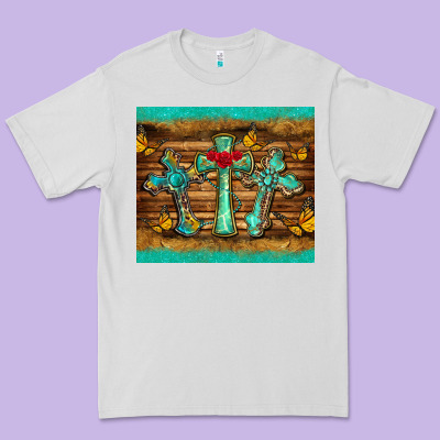 Crosses Tumbler Premium Tee Designed By Barkaloodesign