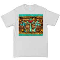 Dove Grey crosses tumbler Premium Tee - BarkalooDesign