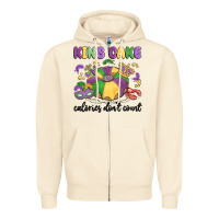 Sandshell king cake calories don't count Zipper Hoodie - MaliasSmallBusiness