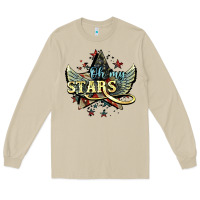 Mushroom oh my stars america wings Long Sleeve Tee - NancyCooperArtShop