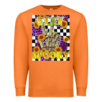 Carrot stay skeleton hand spooky Premium Sweatshirt - LillyAllenDesigns