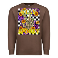 Chestnut stay skeleton hand spooky Premium Sweatshirt - LillyAllenDesigns