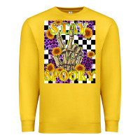 Lemon stay skeleton hand spooky Premium Sweatshirt - LillyAllenDesigns