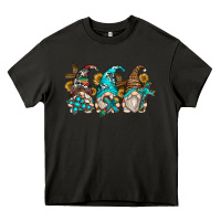 Asphalt western cross gnomes Heavy Core Tee - Zillion Design Studio