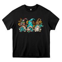 Black western cross gnomes Heavy Core Tee - Zillion Design Studio