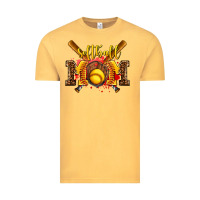 Vintage Mustard softball mom Vintage Tee - AdoDesignShop