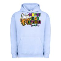 Pigment Grape Ice mardi gras drinking team 12 inches 300 dpi Urban Hoodie - CowGirlArtShop