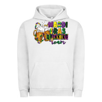 Pigment Lunar Rock mardi gras drinking team 12 inches 300 dpi Urban Hoodie - CowGirlArtShop