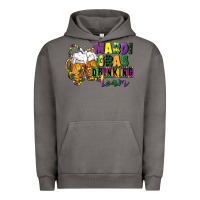 Pigment Tornado mardi gras drinking team 12 inches 300 dpi Urban Hoodie - CowGirlArtShop