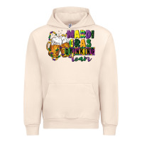 Sandshell mardi gras drinking team 12 inches 300 dpi Urban Hoodie - CowGirlArtShop