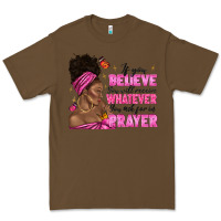 Cacao afro woman bun and religion faith prayer Premium Tee - texasbilliewilder