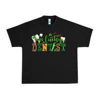 Black st patricks day one lucky dentist Urban Heavy Tee - AdoDesignShop
