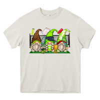 Cream tennis gnomes Heavy Core Tee - Zillion Design Studio