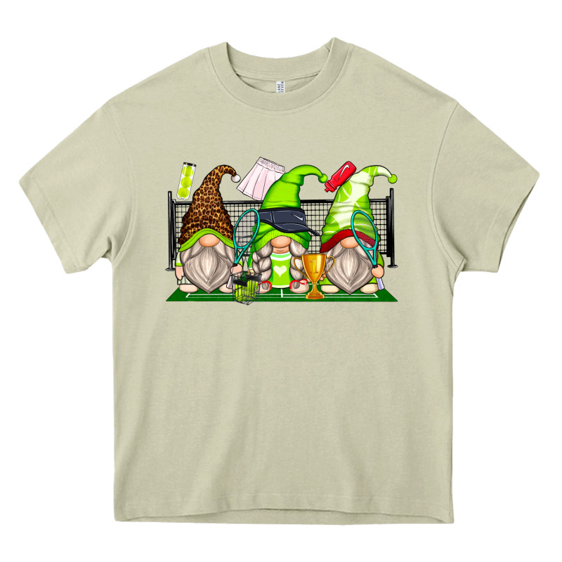 Tennis Gnomes Heavy Core Tee by Zillion Design Studio | Teevron
