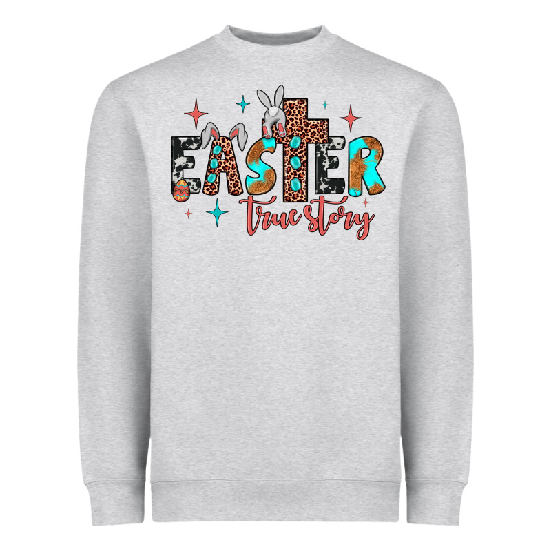 Easter True Story Heavyweight Sweatshirt by JahusDesignShop | Teevron