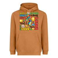 Meerkat name puzzle ribbon of inspiration Heavyweight Hoodie - LillyAllenDesigns