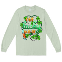 Matcha st.patricks one lucky nurse Long Sleeve Tee - BarkalooDesign