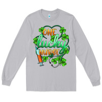 Moon Dust st.patricks one lucky nurse Long Sleeve Tee - BarkalooDesign
