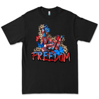 Black freedom rock hand Premium Tee - Zillion Design Studio