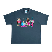 Hair Stylist Coffee Cup Urban Heavy Tee | Teevron