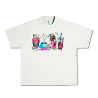 Pistachio hair stylist coffee cup Urban Heavy Tee - AdoDesignShop