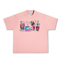 Salmon hair stylist coffee cup Urban Heavy Tee - AdoDesignShop