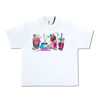 White hair stylist coffee cup Urban Heavy Tee - AdoDesignShop